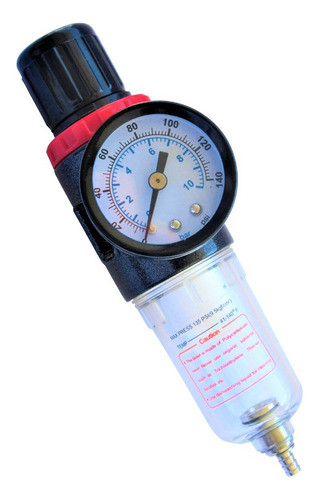 Filtro Ar Regulador De Pressão 1/4 Intech Fra250 0