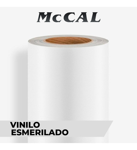 Vinilo Esmerilado Mccal 61x3mts Vidrios/mamparas/deco Capta 1