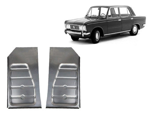 Juego Kit Pisos Delanteros Fiat 125 / Fiat 1500 (x2) 0