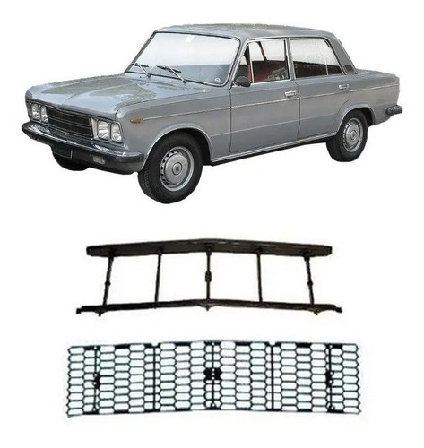 Juego Marco Y Rejilla Fiat 125 0