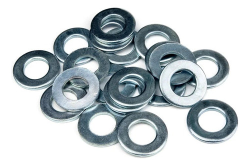 Arandelas M5 Pack X 200 Unidades  Plateadas Electronica 0