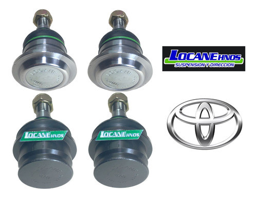 Kit 2 Rotulas Superior Y 2 Inferior Toyota Hilux 2014 Locane 1