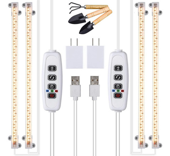 ~? Rwntao Lámpara De Crecimiento De Dos Tiras 2-pack Para Pl 0