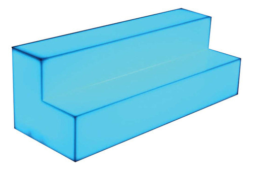 Grada Led Rgb Todo Acrílico 2 Estantes Ge1-582 0