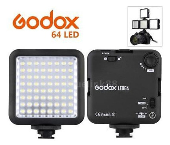 Godox Led64 Luz De 64 Led De Video Para Introducir Luz Dslr 1