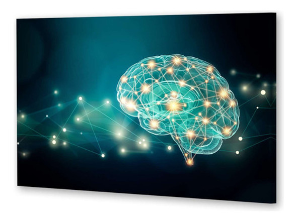Cuadro 16x24cm Neurona Cerebro Pensamiento Movimiento 0