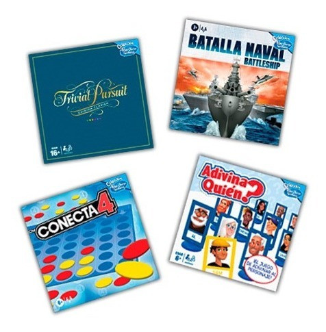 Clarín Coleccion Set 2 Juegos De Mesa Hasbro Gaming 1