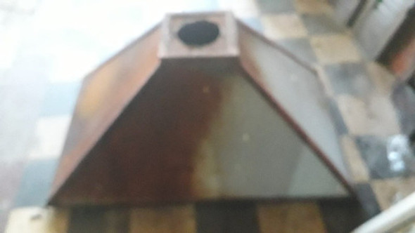 Campana Chapa Con Averia 60cm X 1 Metro Alta 50cm 0