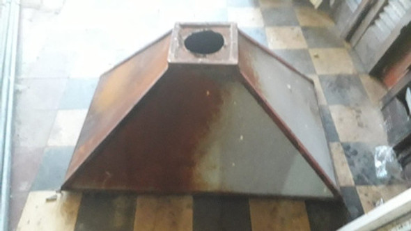 Campana Chapa Con Averia 60cm X 1 Metro Alta 50cm 1