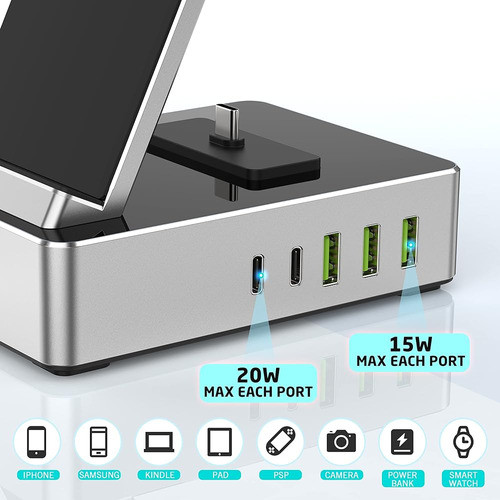 Cargador Inalámbrico Samsung De Aleación De Aluminio De 100w 1
