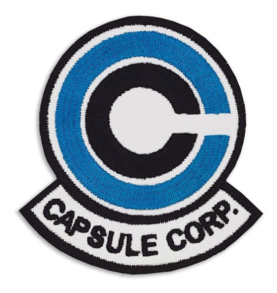 Parche Capsule Corp - Dragon Ball 7 Cm Bordado 0