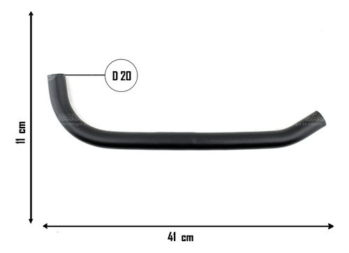 Manguera Descarga Gases Fiat 147 1.1 81/85 1