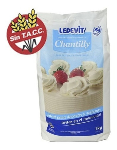 Crema Chantilly En Polvo Ledevit X 1kg 0 Crema Chantilly En Polvo Ledevit X 1kg 0