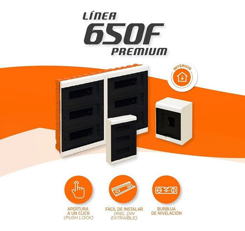 Tablero 18 Bocas De Aplicar Zm518 Caja Din Roker 1