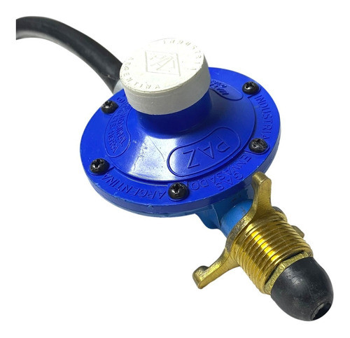 Regulador De Gas  Con Manguera 1 Mt Regulador Paz 1