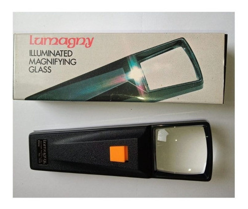 Lupa De Mano Luz Led Lente Cristal Lumagny Aumento 3x 1