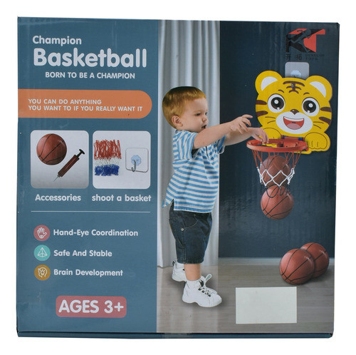 Aro De Basquet Con Tablero Para Colgar Para Bebes 1