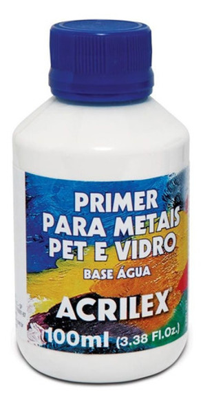 Primer + Verniz Acrílico Brilhante + Verniz Ac Fosco Acrilex 1