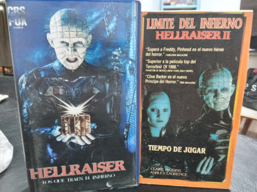 Hellraiser-coleccion-clive Barker-vhs-1987 0