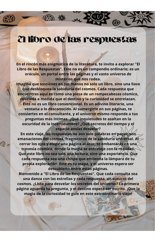 El Libro De Las Respuestas 1 Oraculo Blibliomancia Preguntas 1