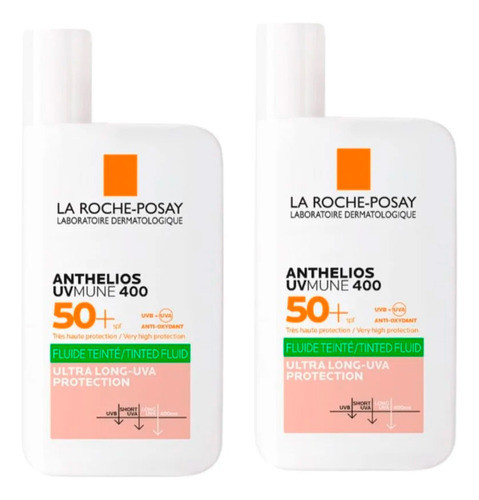 Protector Solar Anthelios Uv Mune 400 Oil Control Color X2 0