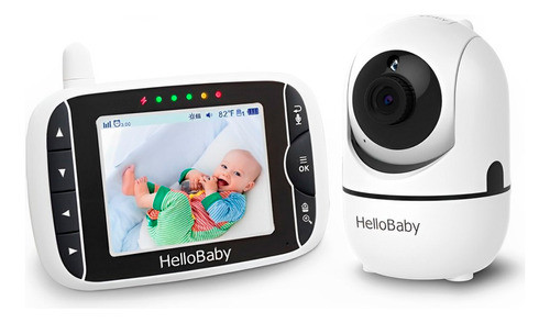 Babá Eletrônica Hb65 Hellobaby Áudio Bidirecional 0