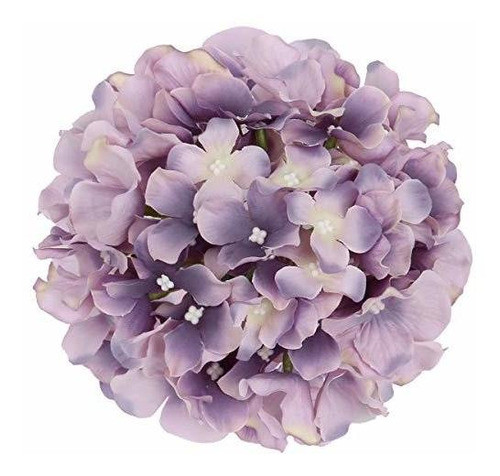 Bolas De Flores Para Decoracion Purpura (pack De 10) 1