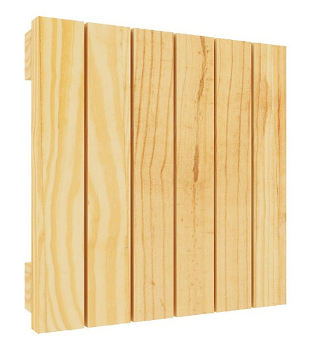Kit 8 Decks Madeira Pinus Suporte Cpu Pc 30x30cm 0