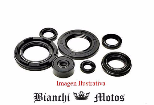 Juego Retenes Motor Suzuki Rh 125 Rh 250 Bianchi Motos 0