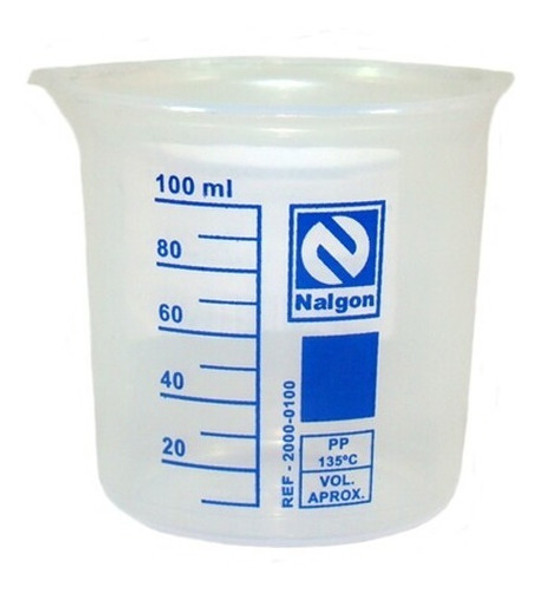 Copo Becker Plástico Autoclavável Pp 100 Ml -  Nalgon 0 Copo Becker Plástico Autoclavável Pp 100 Ml -  Nalgon 0