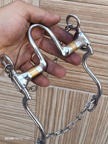 Bridão Cavalo Bocal Alto Com Salivador Cavalo Vaquejada 1