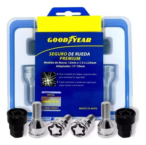 Bulon Seguridad Antirrobo Vw 5 Agujeros Passat Polo Suran 0