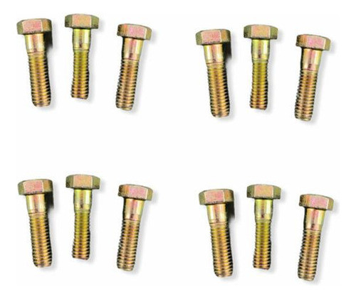 Kit Com 12 Parafusos Flange M6x30 0