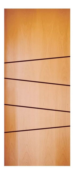 Folha De Porta 210x82cm Hdf Frisada Modelo 196 Mapaf 0