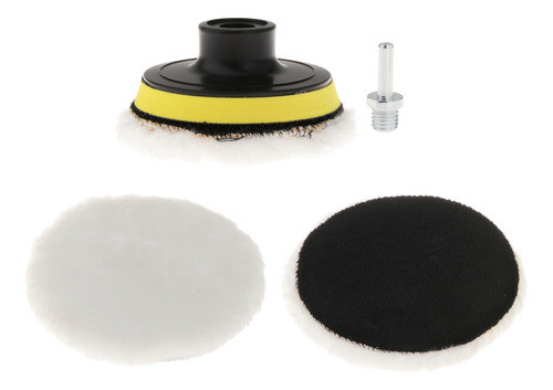 Conjunto De Almofadas De Polimento, Almofadas De 3 Polegadas 0