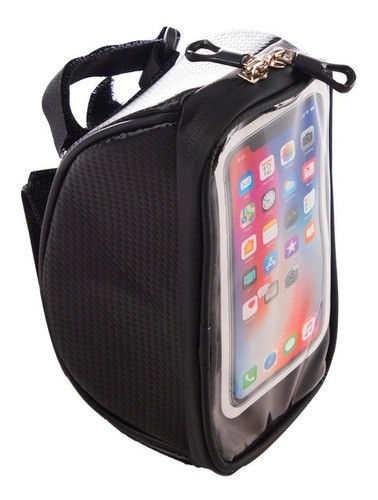 Bolso Delantero Bicicleta Porta Celular Tactil Impermeable 0