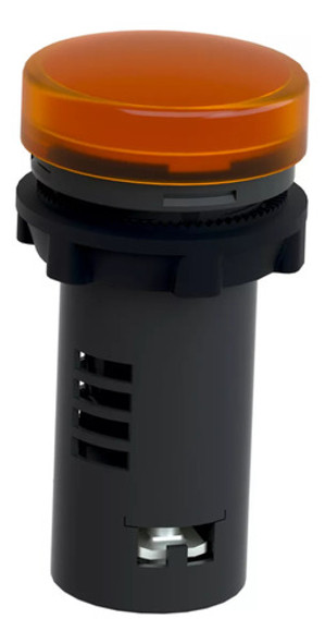 Sinalizador Led 22mm 220v Laranja Ambar Schneider 1