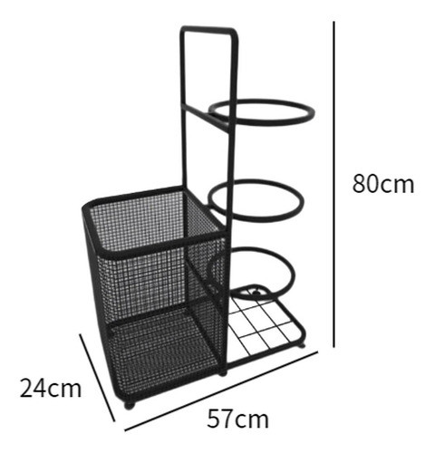 Rack De Armazenamento De Basquete Organizador De 1