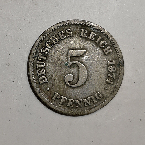 5 Pfennig 1874 G 0