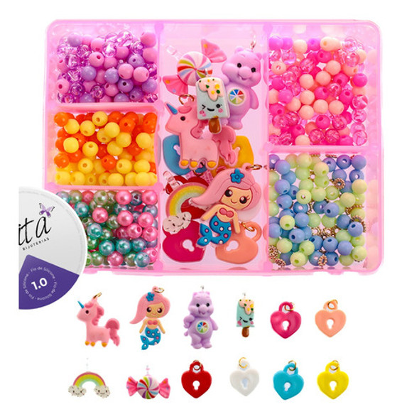 Miçangas Infantil  Pulseira Pingentes Pronto Para Montar 0