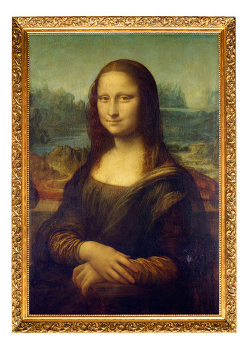 Laminas Imprimibles Arte Deco Leonardo Da Vinci Mona Lisa 0