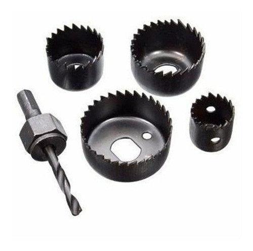 Juego De 4 Sierras Copa Madera Black+decker Bda71120 54mm 1