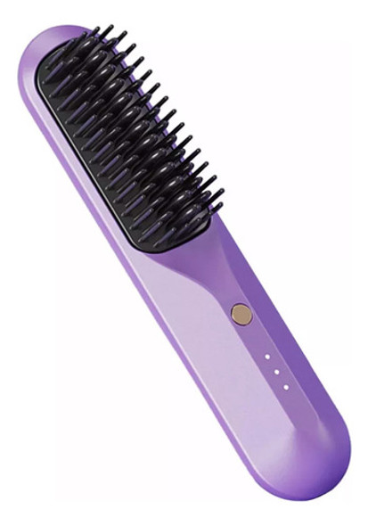 Mini Pente Portátil Recarregável Sem Fio Para Alisar Cabelo 0 Mini Pente Portátil Recarregável Sem Fio Para Alisar Cabelo 0