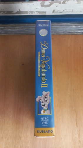 Fita Vhs A Dama E O Vagabundo 2 (excelente Estado) 1