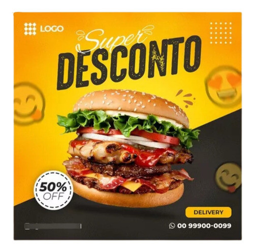 50 Story Para Hamburgueria - Psd - Envio Rápido 1