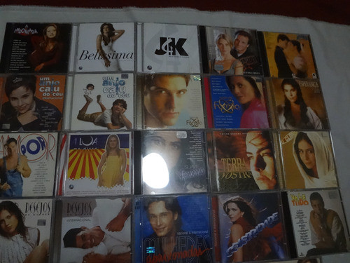 Coleção Com 24 Cds De Trilha De Novela E Minisserie 1
