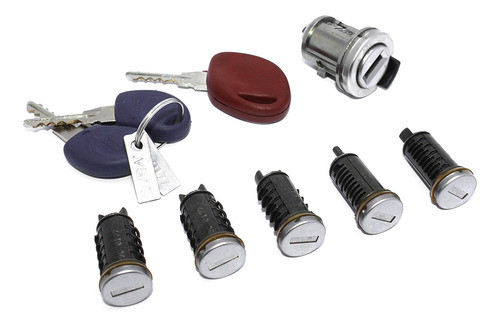 Cilindro Puerta Kit Fiat  Seicento Juego. + Arranque. 0