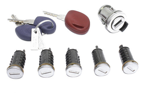 Cilindro Puerta Kit Fiat  Seicento Juego. + Arranque. 1