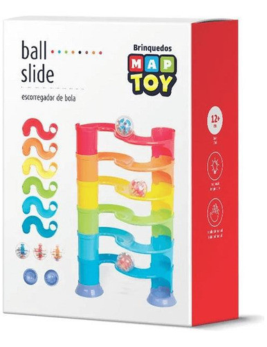 Ball Slide Escorregador De Bola 982-0 - Maptoy 0