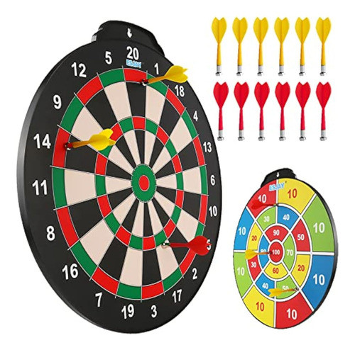 Juego De Dardos Magnético De 18 Pulgadas Para 0